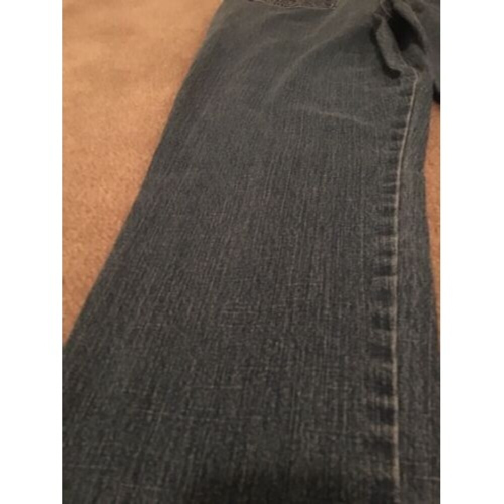 St. John's Bay Women's Jeans Blue Denim Pockets Zip Button Size 16 Short - Picture 6 of 7